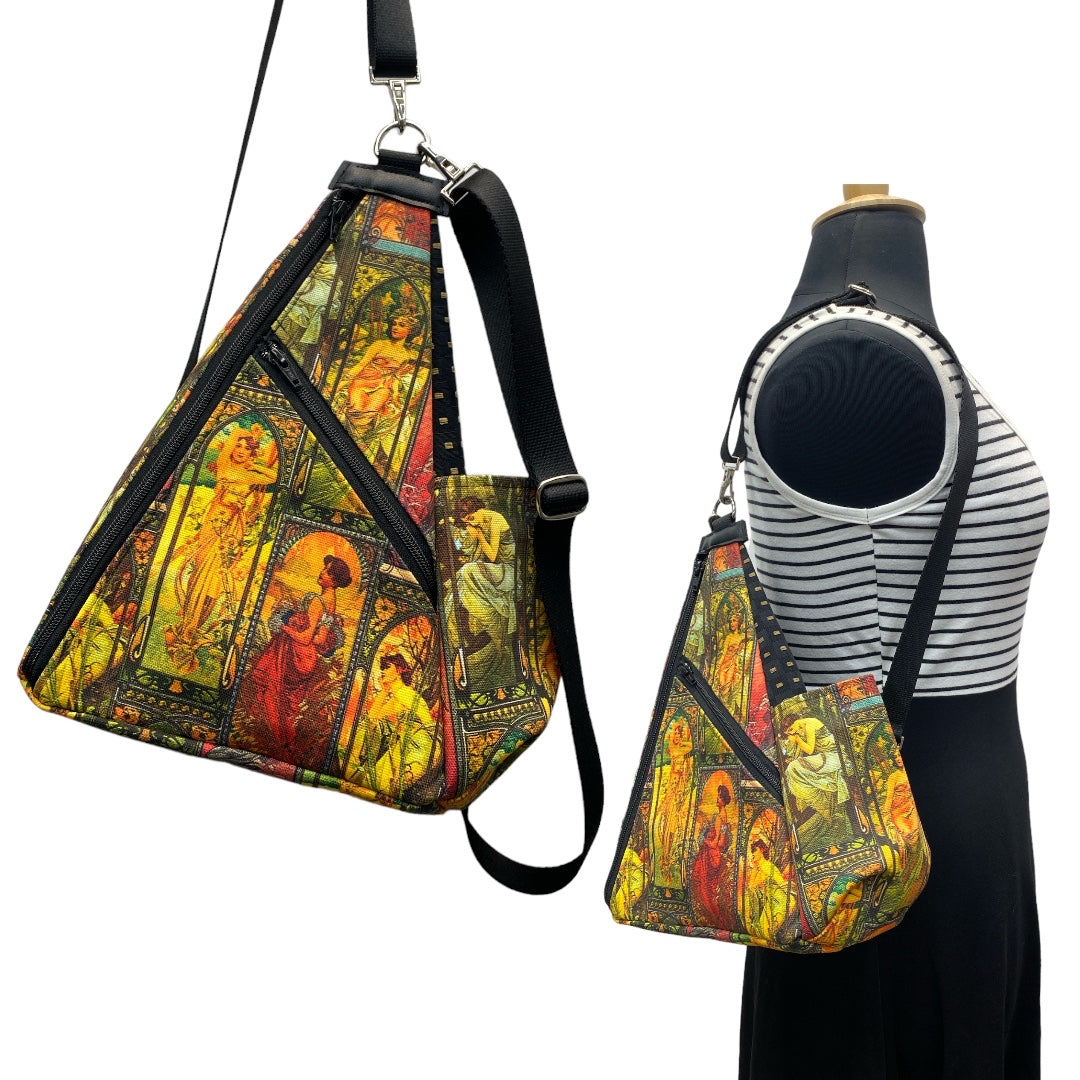 Tiger Lily Bag Rainbow Bubbles - Goldyfish Handbags