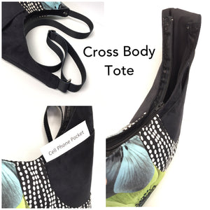 SALE Cross Body Geometric with Black