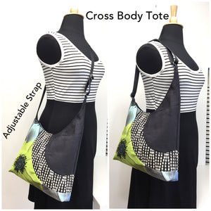 SALE Cross Body Geometric with Black