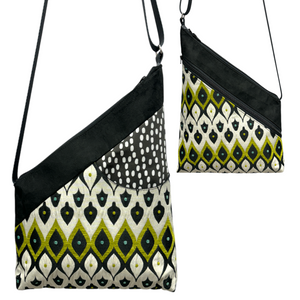 Festival Bag Mardi Gras Green & Black