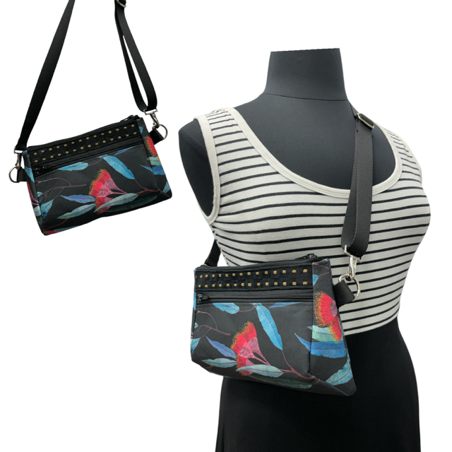 SALE Hip Bag - Midnight Eucalyptus