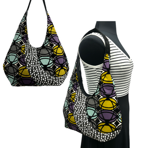 Hobo Bag Geometric Pattern