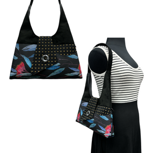 SALE Joyful Tote - Midnight Eucalyptus