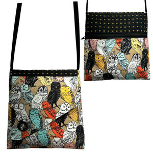 Day Bag Multicolored Owls