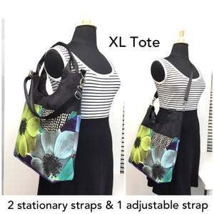 SALE Extra Large Tote Geometric Pattern